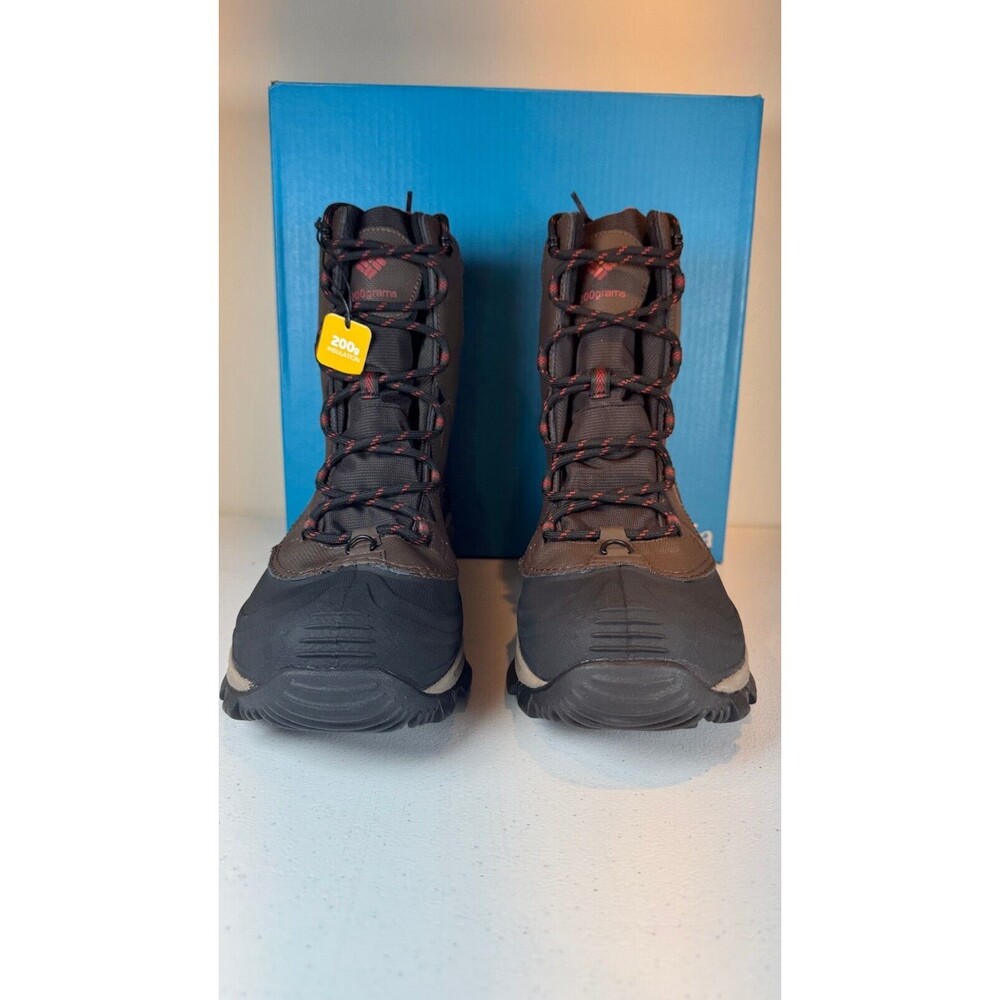 Columbia Bugaboot III Insulated Waterproof Winter Boots Mens Sz 10 Brown
